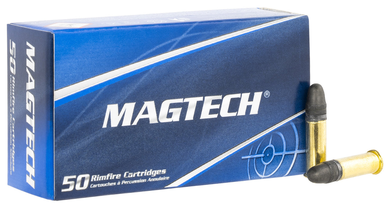 Magtech 22B Rimfire Ammo  22 LR 40 gr Lead Round Nose (LRN) 5000(50/100) Rounds, Sold by case only