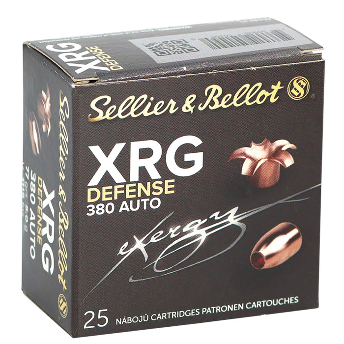 Sellier & Bellot SB380XA   380 ACP 77 gr Solid Copper Hollow Point (SCHP) 25 Per Box/40 Cs