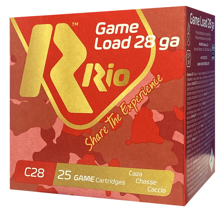 Rio Ammunition RCHV288   12 Gauge 2.75" 1 oz 25 Per Box/10 Cs