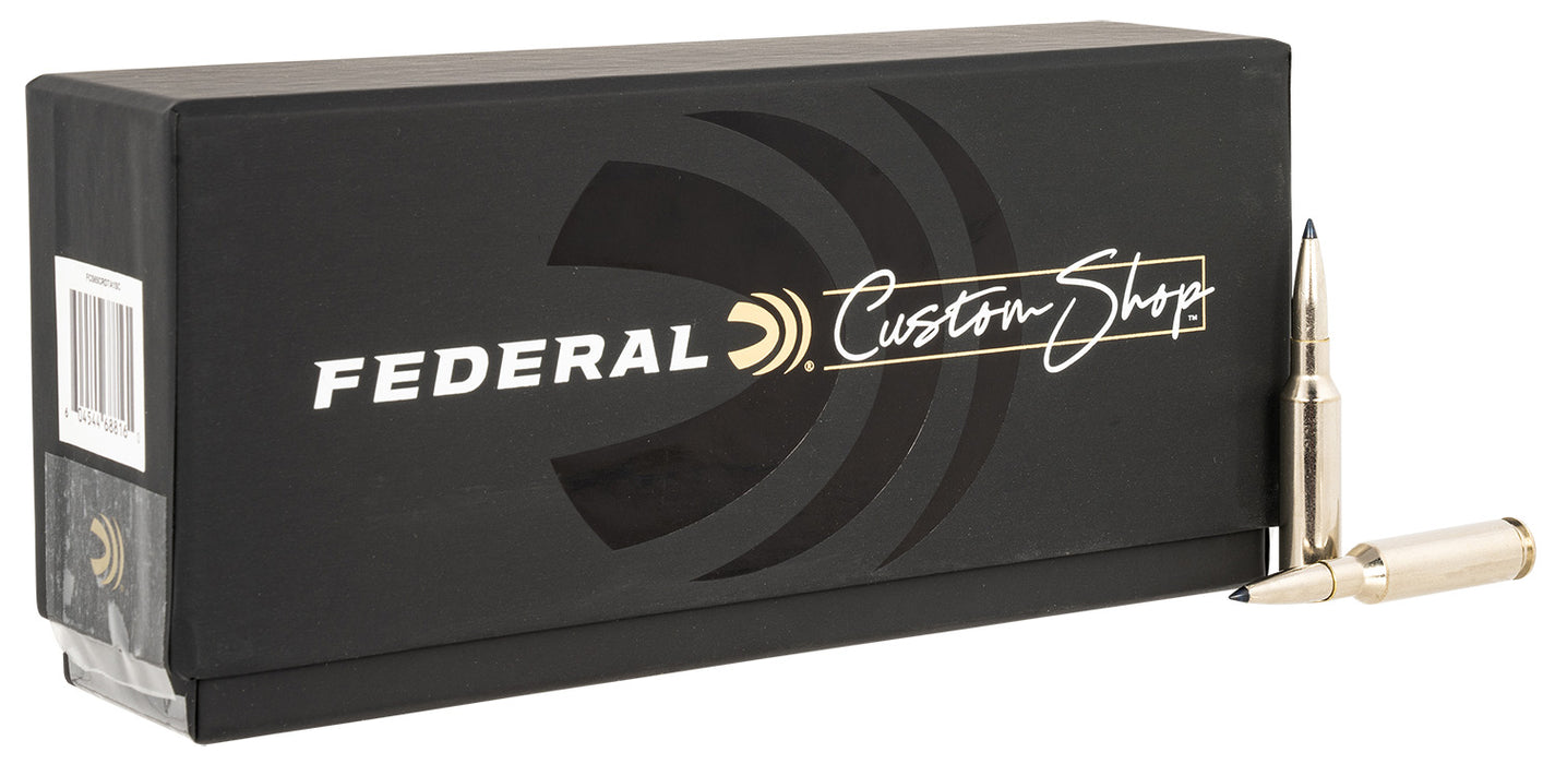 Federal FCS65CRDTA1SC Custom Rifle Ammo Custom Shop 6.5 Creedmoor 130 gr Terminal Ascent 20 Per Box/