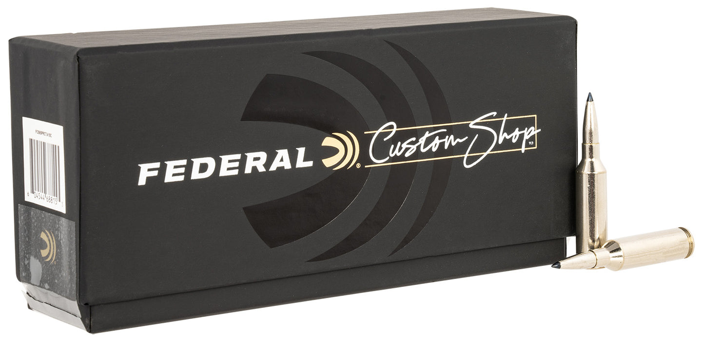 Federal FCS65PRCTA1SC Custom Rifle Ammo Custom Shop 6.5 PRC 130 gr Terminal Ascent 20 Per Box/