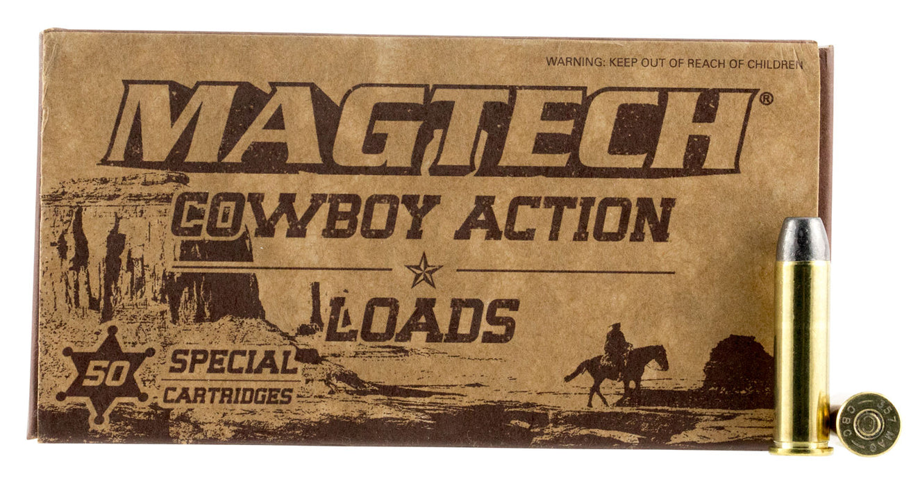 Magtech 357L Cowboy Action  357 Mag 158 gr Lead Flat Nose (LFN) 50 Per Box/20 Cs