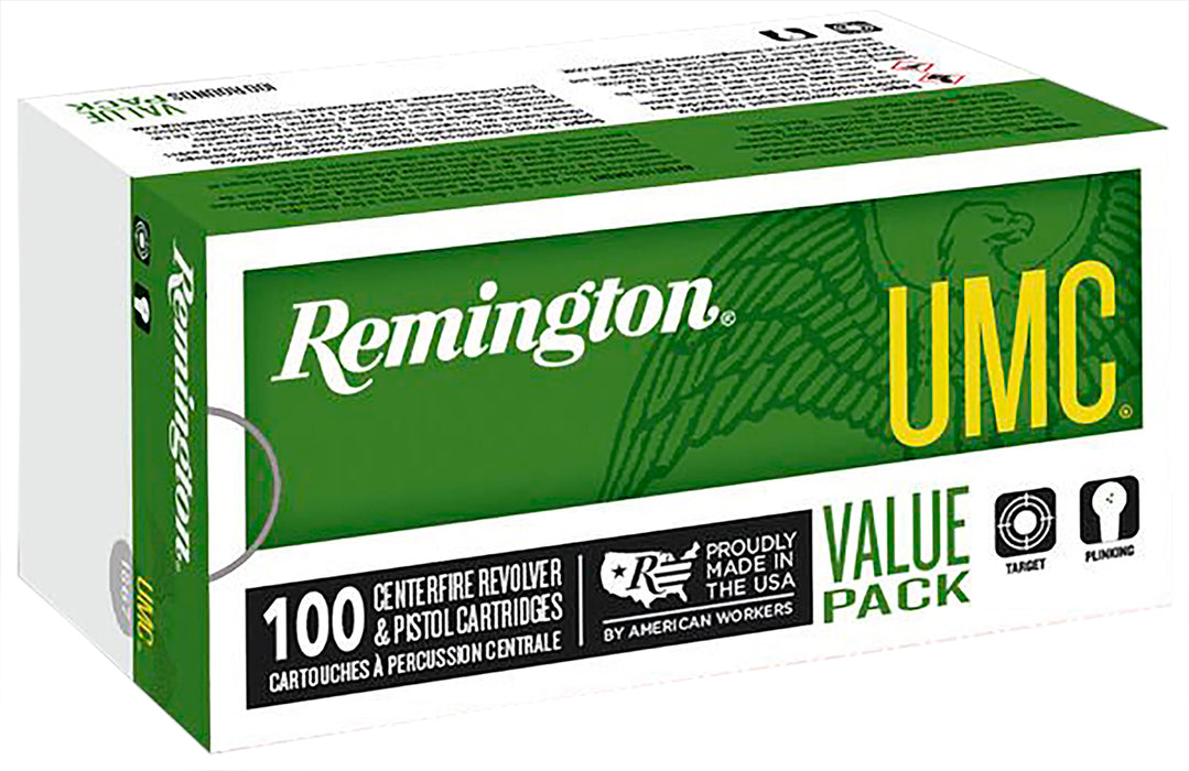 Remington Ammunition 23795 UMC Value Pack 40S&W 180gr Full Metal Jacket 100 Per Box/6 Case