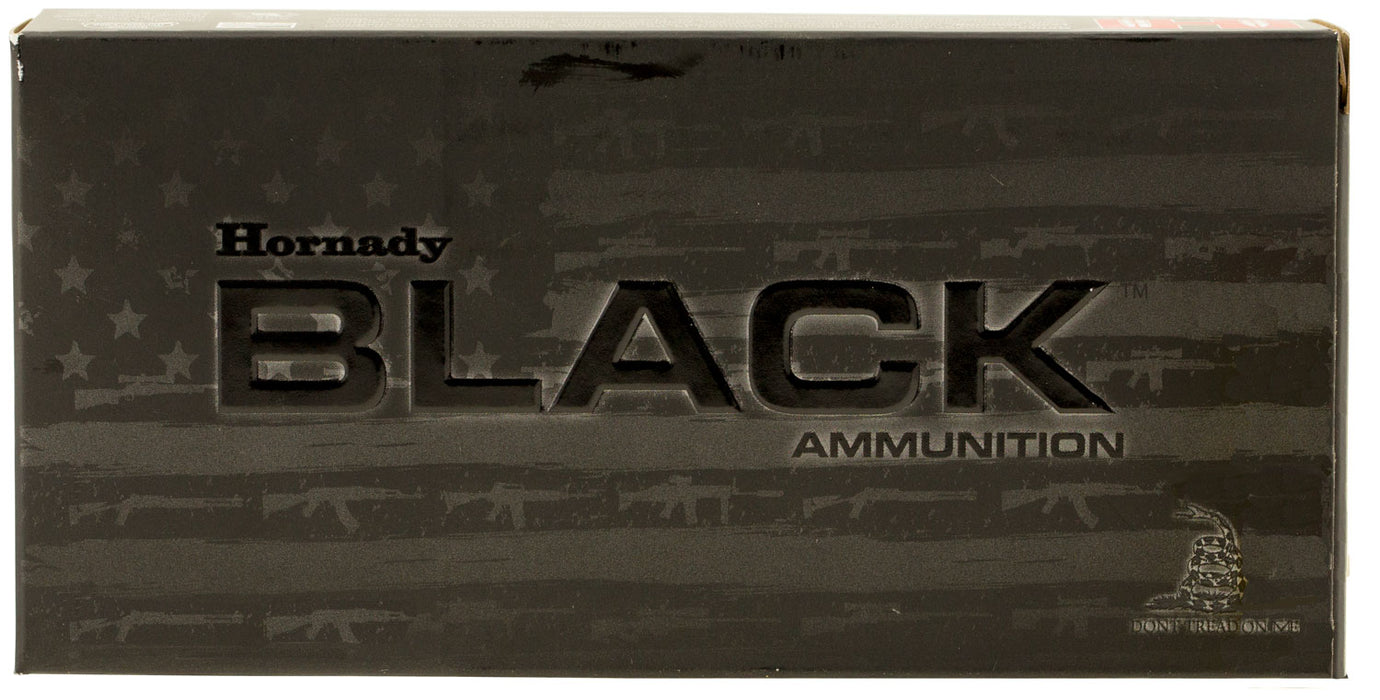 Hornady 81263 Black  5.56x45mm NATO 62 gr Full Metal Jacket (FMJ) 20 Per Box/10 Cs