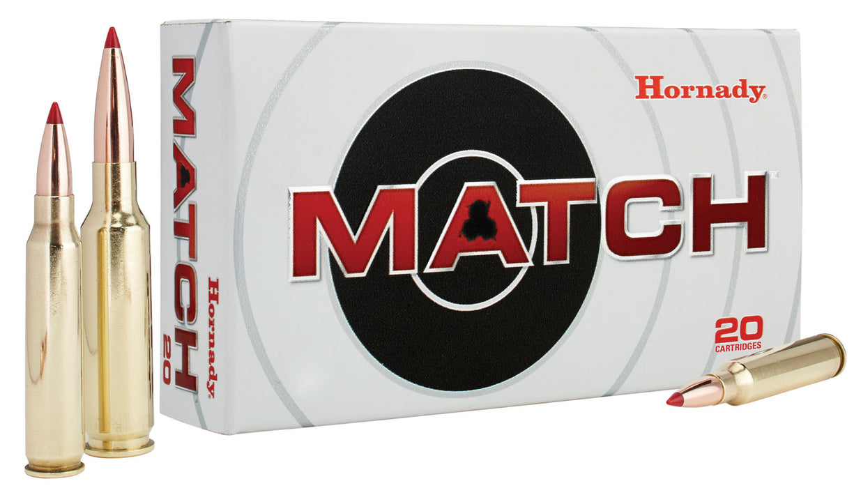 Hornady 81391 Match  6mm Creedmoor 108 gr 2960 fps Extremely Low Drag-Match (ELD-M) 20 Bx/10 Cs