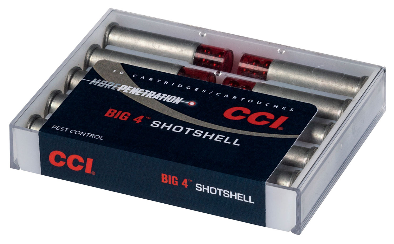 CCI 3718CC Big 4 Shotshell 44 S&W Spl, 44 Rem Mag 110 gr 1000 fps Shot ...