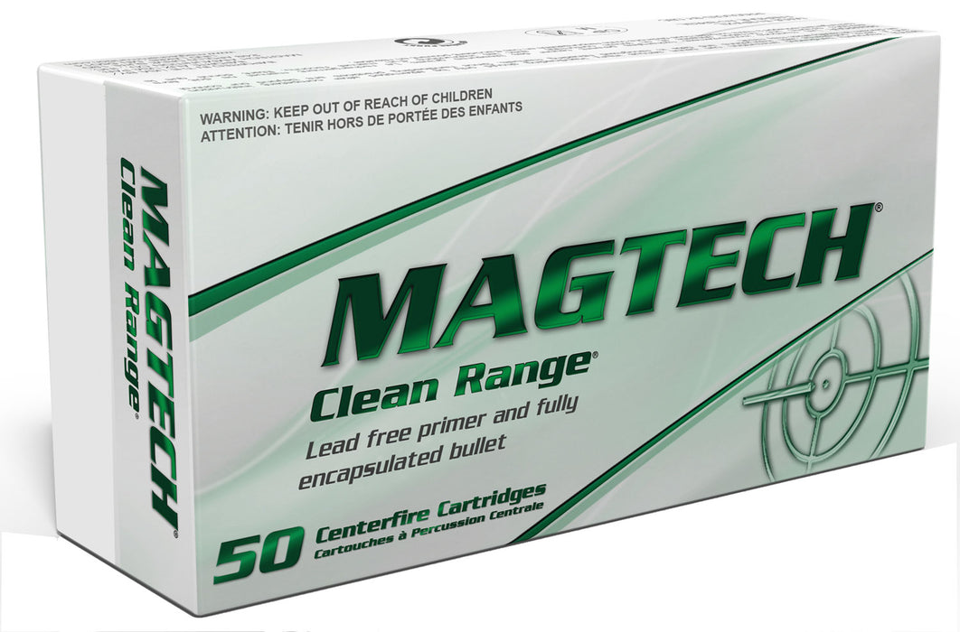 Magtech CR40A Clean Range  40 S&W 180 gr 990 fps Fully Encapsulated Bullet Flat (FEBF) 50 Bx/20 Cs