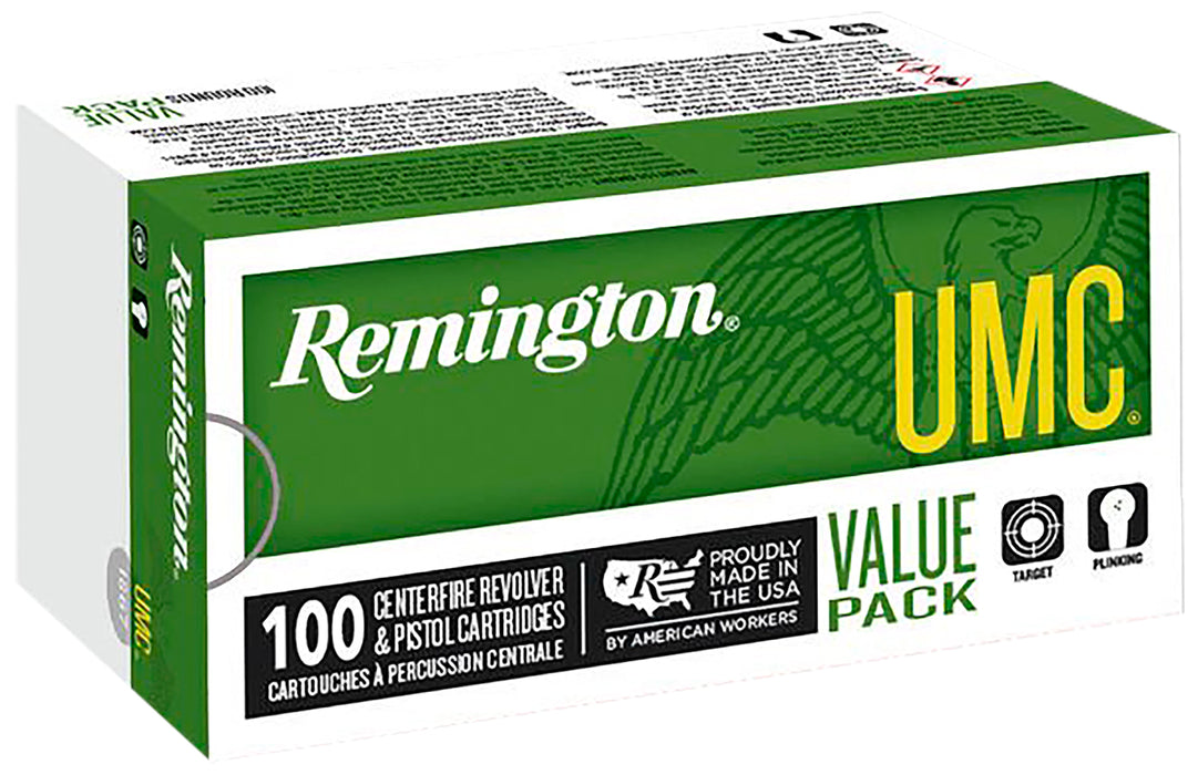 Remington Ammunition R23970 UMC Value Pack 357 Mag 125 gr 1450 fps Semi-Jacketed Hollow Point (SJHP) 100 Bx/6 Cs