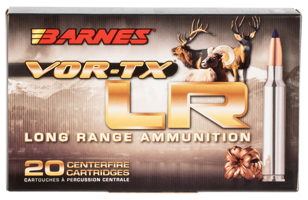 Barnes Bullets 28986 VOR-TX Long Range 6.5 Creedmoor 127 gr 2850 fps LRX Boat-Tail 20 Bx/10 Cs