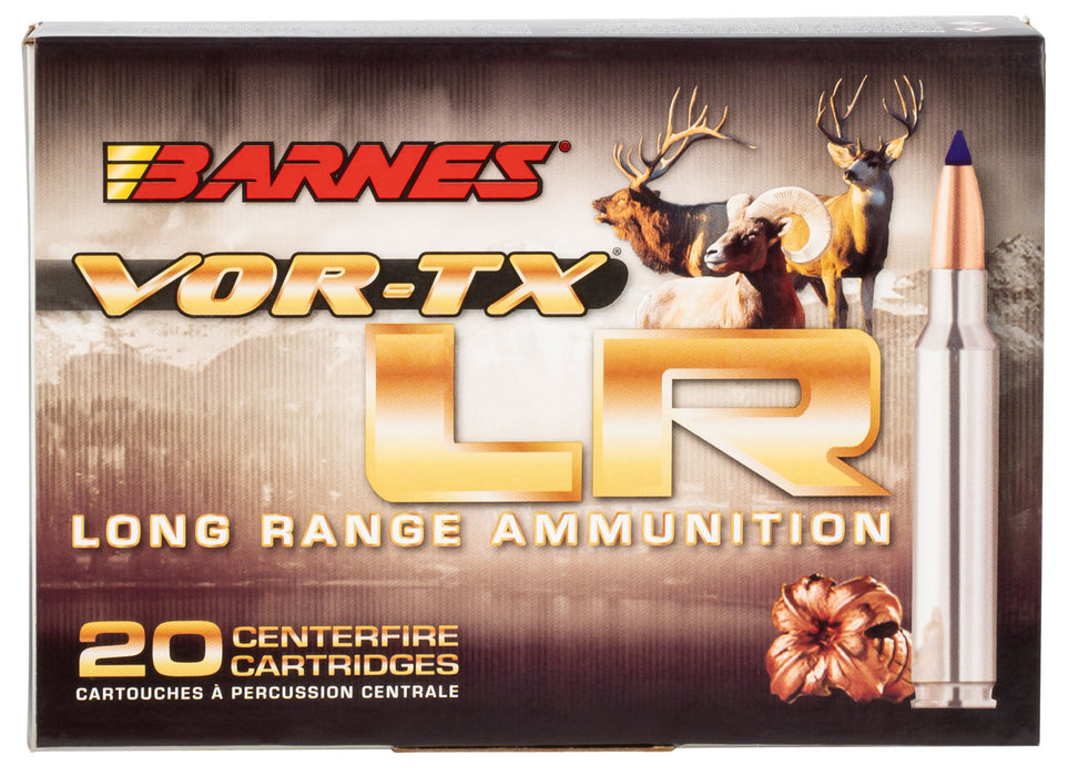 Barnes Bullets 28985 VOR-TX Long Range 7mm RUM 145 gr 3350 fps LRX Boat-Tail 20 Bx/10 Cs