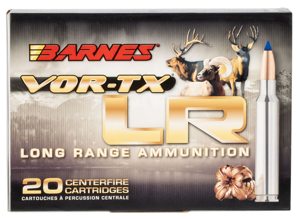 Barnes Bullets 29061 VOR-TX Long Range 338 RUM 250 gr 2910 fps LRX Boat-Tail 20 Bx/10 Cs