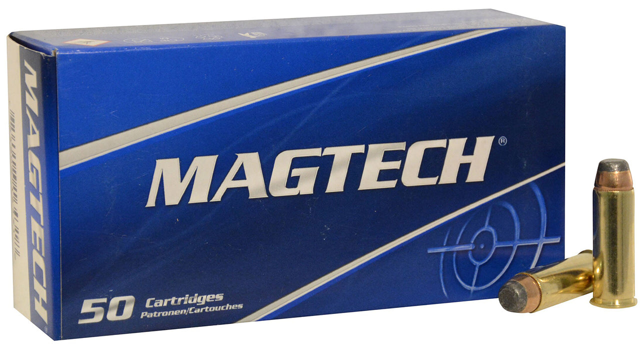 Magtech 44A Range/Training  44 Rem Mag 240 gr 1617 fps Semi-Jacketed Soft Point Flat 50 Bx/20 Cs
