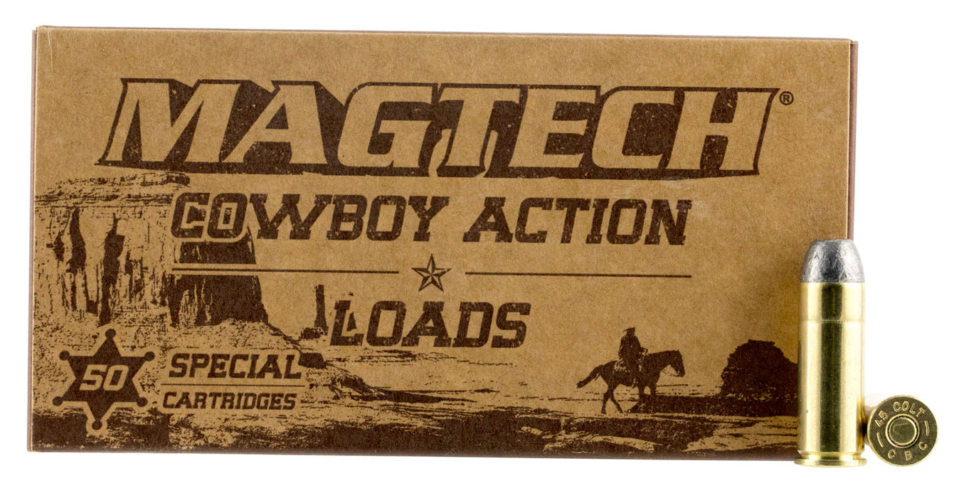 Magtech 45F Cowboy Action  45 Colt (LC) 200 gr 705 fps Lead Flat Nose (LFN) 50 Bx/20 Cs
