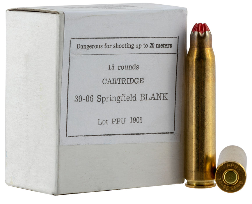 PPU PPB3006 Blank Ammo 30-06 Springfield 15 Bx/ 54 Cs