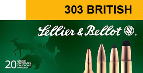Sellier & Bellot SB303A Rifle  303 British 180 gr 2477 fps Full Metal Jacket (FMJ) 20 Bx/20 Cs