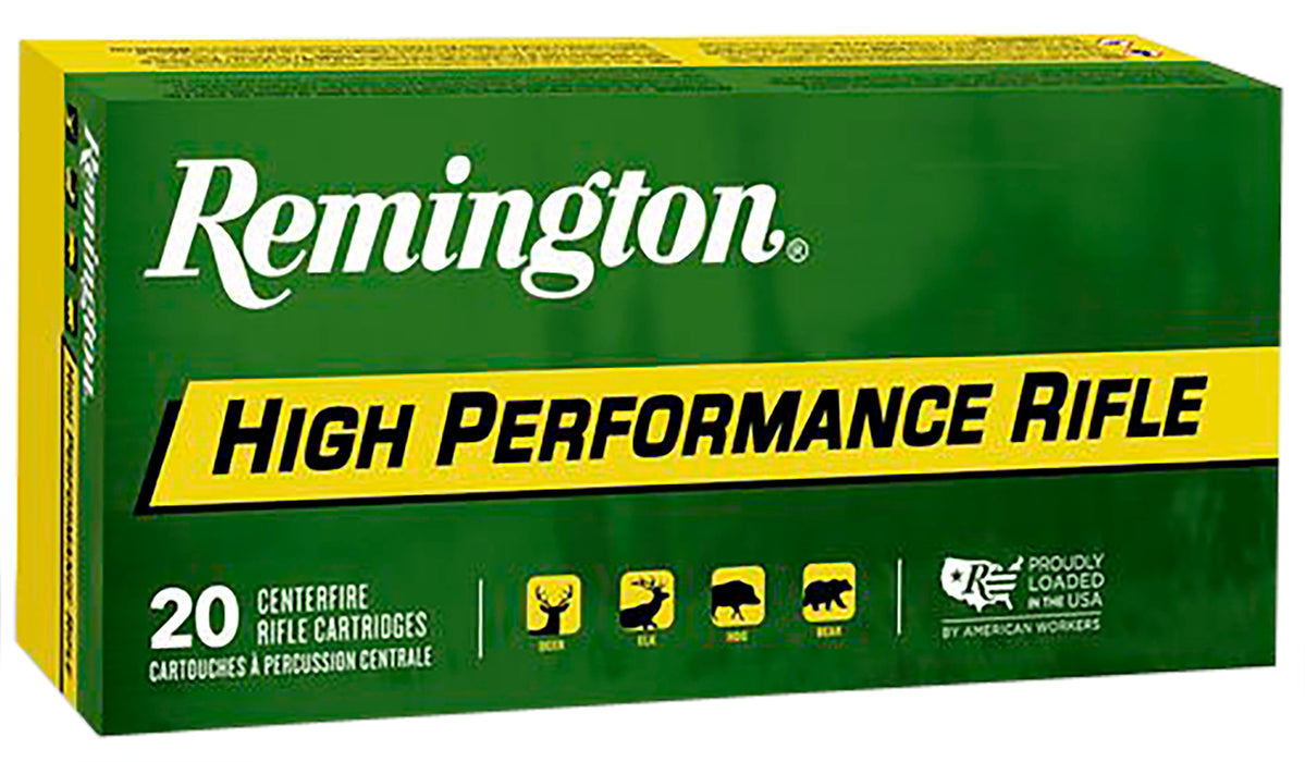 Remington Ammunition 21311 High Performance  22-250 Rem 55 gr 3680 fps Pointed Soft Point (PSP) 20 Bx/10 Cs
