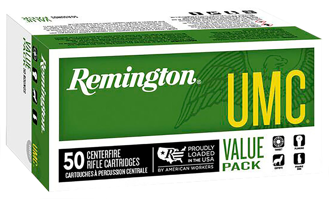 Remington Ammunition 23712 UMC  30 Carbine 110 gr 1990 fps Full Metal Jacket (FMJ) 50 Bx/10 Cs (Value Pack)