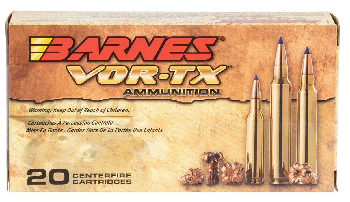 Barnes Bullets 21522 VOR-TX  243 Win 80 gr 3350 fps Tipped TSX Boat-Tail 20 Bx/10 Cs