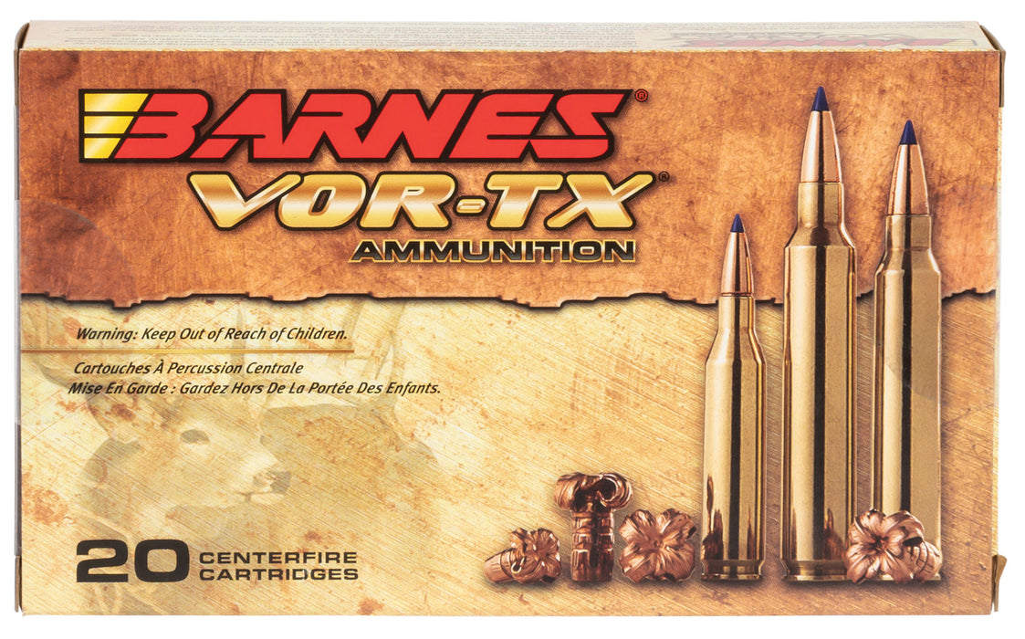 Barnes Bullets 21526 VOR-TX  7mm Rem Mag 140 gr 3100 fps Tipped TSX Boat-Tail 20 Bx/10 Cs