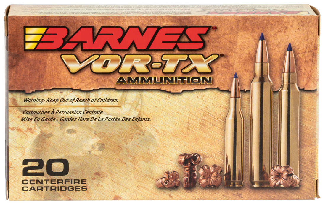 Barnes Bullets 21531 VOR-TX  30-06 Springfield 150 gr Tipped TSX Boat-Tail 20 Per Box/10 Cs