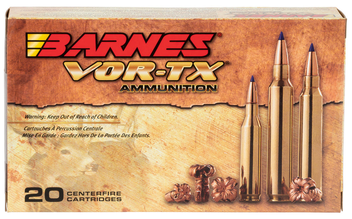 Barnes Bullets 21538 VOR-TX  300 Win Mag 180 gr 2960 fps Tipped TSX Boat-Tail 20 Bx/10 Cs