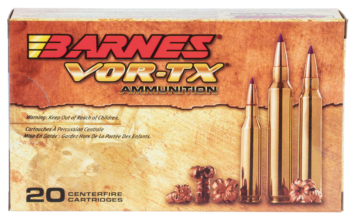 Barnes Bullets 21542 VOR-TX  338 Win Mag 225 gr 2800 fps Tipped TSX Boat-Tail 20 Bx/10 Cs