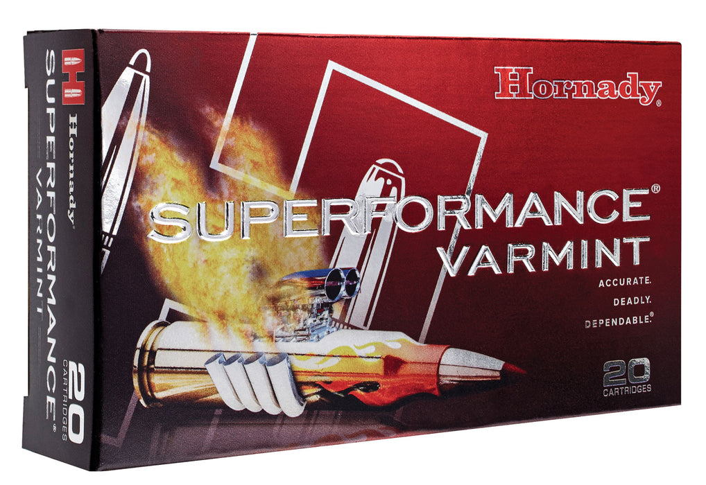 Hornady 8334 Superformance Varmint  22-250 Rem 35 gr 4450 fps Non-Traditional eXpanding (NTX) 20 Bx/10 Cs