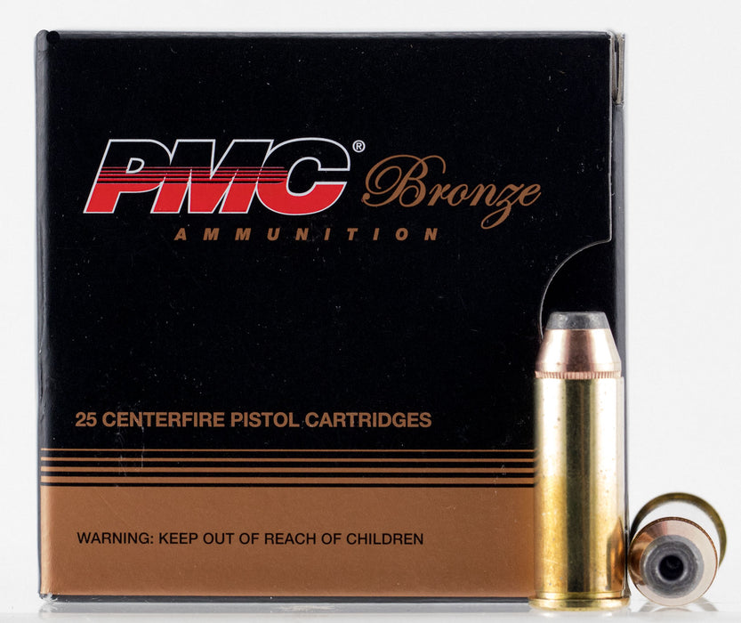 PMC 44SB Bronze  44 S&W Spl 180 gr 980 fps Jacketed Hollow Point (JHP) 25 Bx/20 Cs
