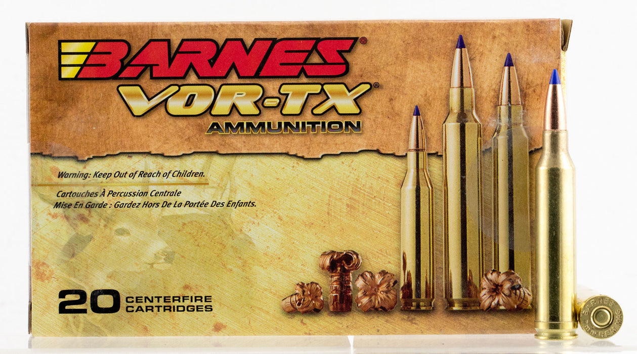 Barnes Bullets 21563 VOR-TX  7mm Rem Mag 150 gr 3060 fps Tipped TSX Boat-Tail 20 Bx/10 Cs