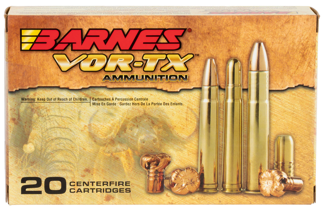 Barnes Bullets 22014 VOR-TX Safari 375 H&H Mag 300 gr 2540 fps Barnes TSX Flat Base (TSXFB) 20 Bx/10 Cs