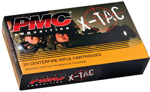 PMC X-Tac M855 5.56x45mm NATO 62 gr Green Tip FMJ BT 1000 Rounds Case (50 Boxes/20 Rnds)