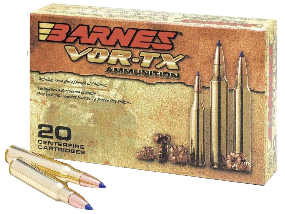 Barnes Bullets 21548 VOR-TX  300 Blackout 110 gr 2350 fps TAC-TX Flat Base 20 Bx/10 Cs