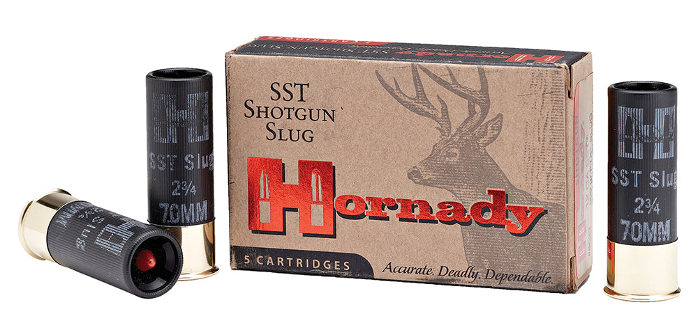 Hornady 86230 Custom Lite  12 Gauge 2.75" FTX Slug Shot 5 Per Box/ 20 Case