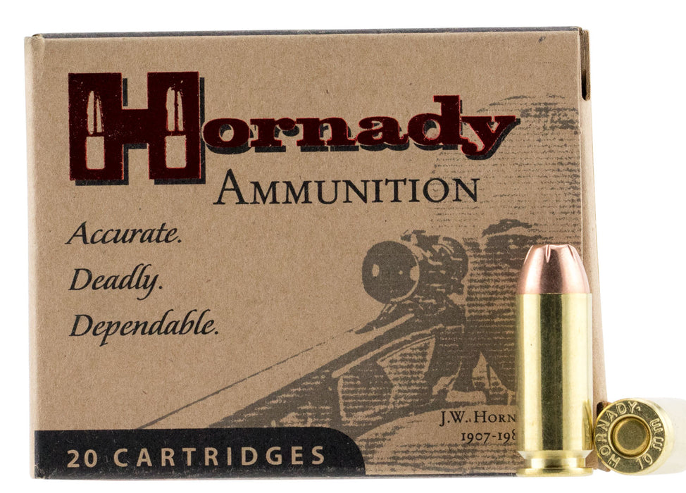 Hornady 9122 Custom  10mmAuto 155gr Hornady XTP Hollow Point 20 Per Box/10 Case
