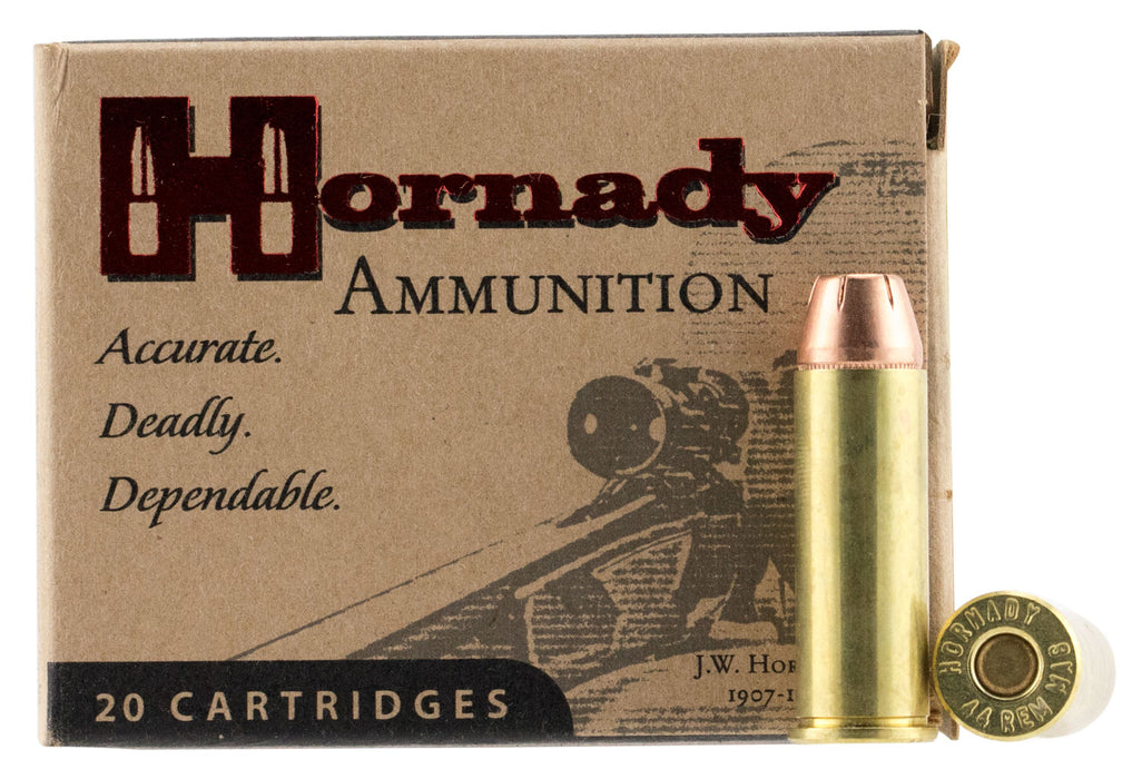 Hornady 9085 Custom  44RemMag 240gr Hornady XTP Hollow Point 20 Per Box/10 Case