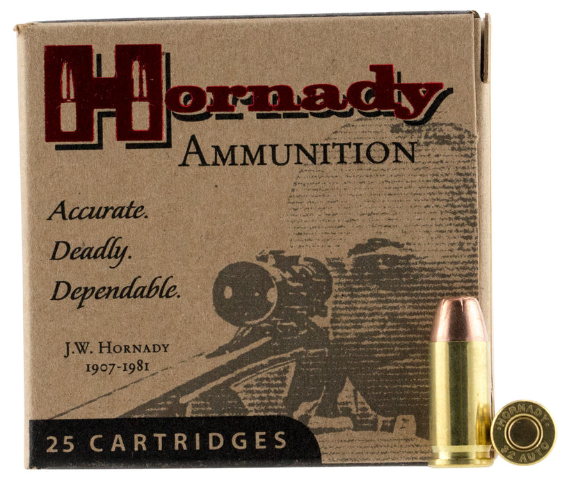 Hornady 90062 Custom  32ACP 60gr Hornady XTP Hollow Point 25 Per Box/10 Case