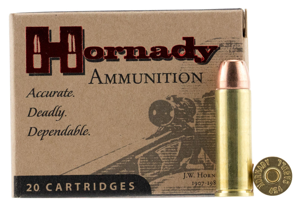 Hornady 9148 Custom  454Casull 240gr Hornady XTP Mag 20 Per Box/10 Case