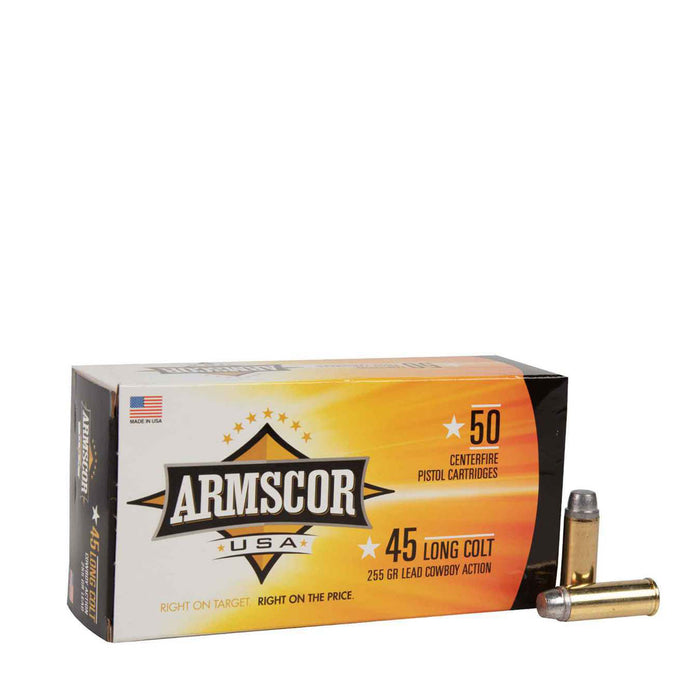 Armscor FAC45LC1N USA 45 Colt (LC) 225 gr Lead 50 Per Box/8 Cs