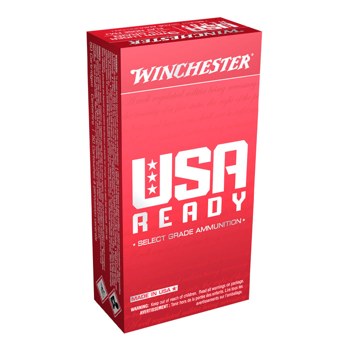 Winchester Ammo RED9 USA Ready  9mm Luger 115 gr Full Metal Jacket Flat Nose (FMJFN) 50 Bx/10 Cs